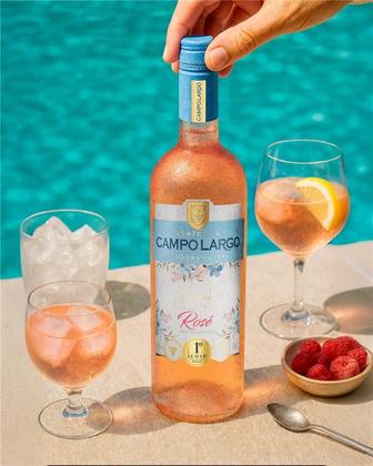 Imagem de Vinho Rosé Suave Campo Largo 750ml