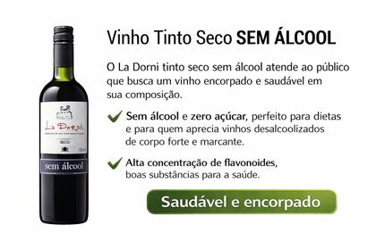 Imagem de Vinho Sem Álcool La Dorni Tinto Seco 720ml