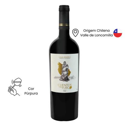 Imagem de Vinho Tinto Cabernet Sauvignon Gran Reserva Cuentos del Fuego 750ml