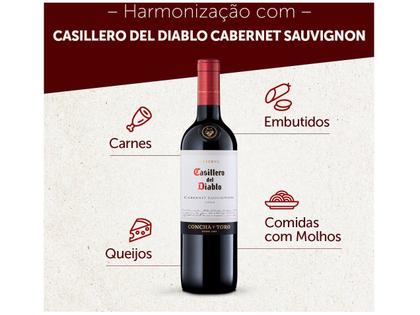 Imagem de Vinho Tinto Casillero Del Diablo Cabernet Sauvignon 750ml