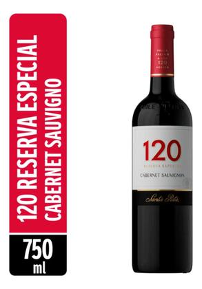 Imagem de Vinho Tinto Chileno 120 Cabernet Sauvignon 750ml-Reserva Esp