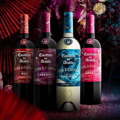 Imagem de Vinho Tinto Chileno Casillero del Diablo Devil's Carnaval Fantastic Sweet 750ml