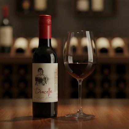 Imagem de Vinho Tinto Chileno Doncella Cabernet Sauvignon Mini 187ml
