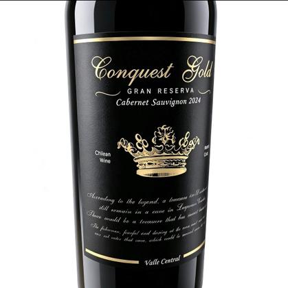 Imagem de Vinho Tinto Conquest Gold Gran Cabernet Sauvignon 750ml