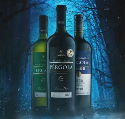 Imagem de Vinho Tinto demisec Bordo PERGOLA 1LT tradição o Mais vendido do Brasil