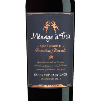 Imagem de Vinho Tinto Menage a Trois Bourbon Barrels Cabernet Sauvignon 750ml