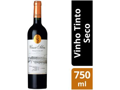 Vinho Tinto Seco Casa Silva Especialidades - 5 Cepas Chile 750ml Imagem de Vinho Tinto Seco Casa Silva Especialidades