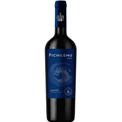 Imagem de Vinho Tinto Seco Chileno Carmenere Pichilemu 750ml Kit 4un