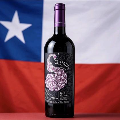 Imagem de Vinho Tinto Seco Cristatus Carmenere Reserva Chileno 750ml