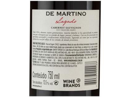Imagem de Vinho Tinto Seco De Martino Premium Legado Gran