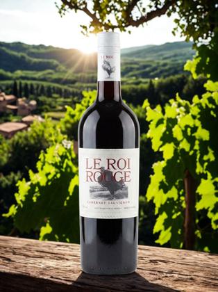 Imagem de Vinho Tinto Seco Francês Le Roi Rouge Cabernet Sauvignon 750ml