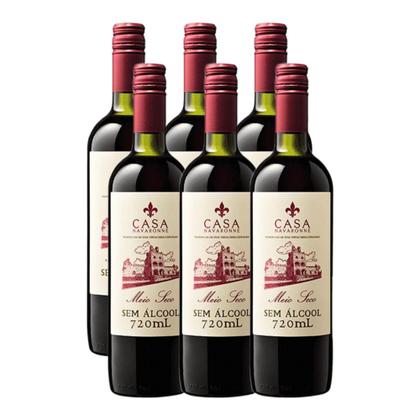 Imagem de Vinho Tinto Sem Alcool La Dorni Tinto Meio Seco 750ml 12 Und