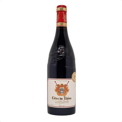 Imagem de Vinho Tinto Suave Francês Côtes Du Rhône 750ml