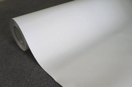 Imagem de Vinil Adesivo Branco Fosco 0,50 cm largura x 1,0 metro de comprimento