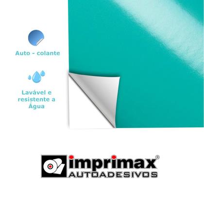 Imagem de Vinil adesivo lavavél cozinha 2Mx50cm Amarelo Ouro Adherent Contact