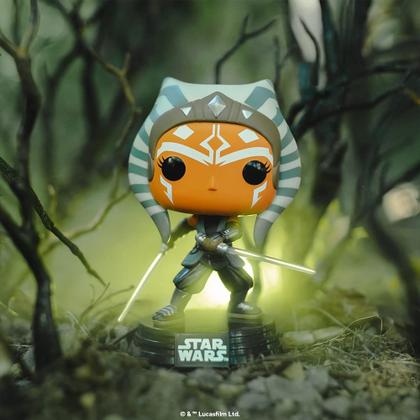 Imagem de Vinil Bobblehead Funko Pop! Star Wars: A Mandaloriana Ahsoka