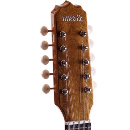 Imagem de Viola rozini rv154.ac.f.i lh caipira cinturada acústica fosco imbuia canhoto