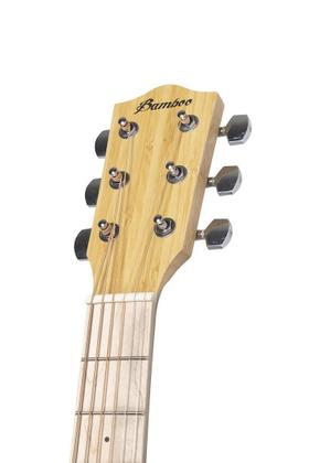 Imagem de Violão Acústico De Aço Com Madeira Bambu E Cordas D'Addario