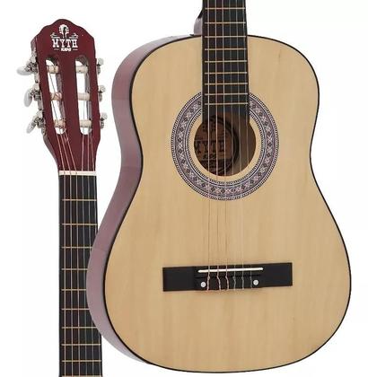 Imagem de Violão acústico myth nylon 39 natural + dark brow mt39n 
