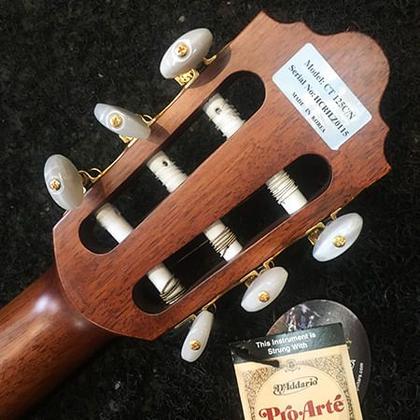 Violão crafter ct-125c/n flat eletroacústico cutaway com bag