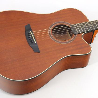 Imagem de Violão Elétrico Strinberg Folk SD200C MGS Mahogany Fosco Violao Dreadnought Eletroacústico