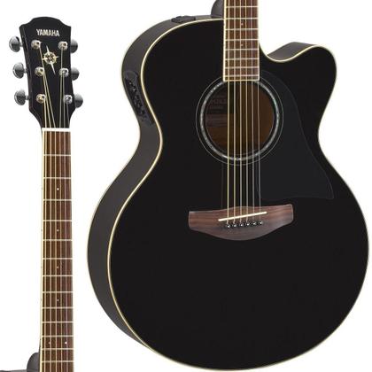 Violão Eletroacústico Aço CPX600 Preto Yamaha Jumbo CPX-600