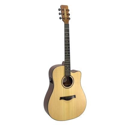 Imagem de Violão Eletroacústico Aço Waldman DCEX-1041 Com Bag