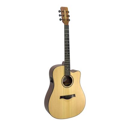 Imagem de Violão Eletroacústico Aço Waldman DCEX-1041 Com Bag