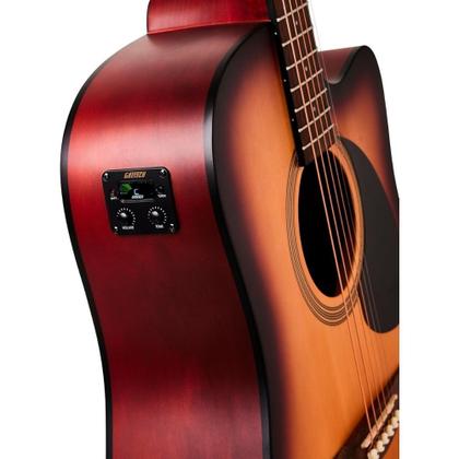 Imagem de Violão Eletroacústico Gretsch Prelude D100CE Sunburst com Cutaway