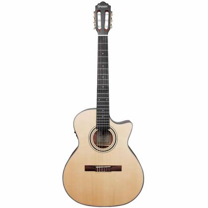 Imagem de Violao giannini deluxe nailon el/ac gny dlx ceq ns c/ bag