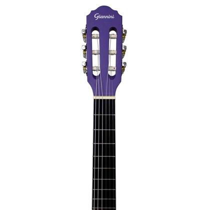 Imagem de Violão Giannini Infantil Start N6 Nylon Acustico 3/4 (36") Roxo Fosco