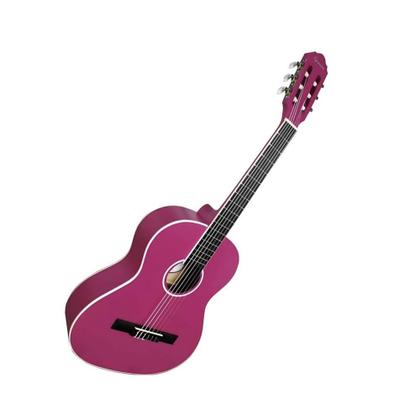 Imagem de Violao giannini n6 pks 3/4 start nailon acustico cor pink satin pks