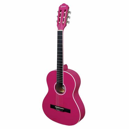 Imagem de Violão giannini start acústico 3/4 n-6 pink satin pks c/ capa