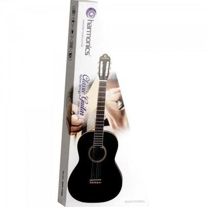 Imagem de Violão Harmonics GNA-111 Acústico Nylon Preto