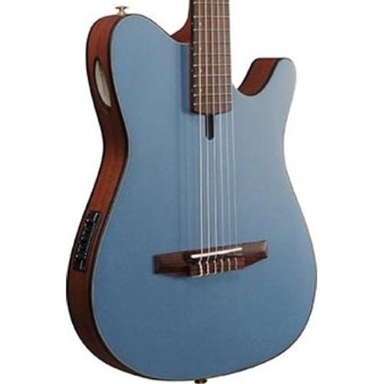 Imagem de Violao ibanez elet nylon frh10n indigo blue metallic flat