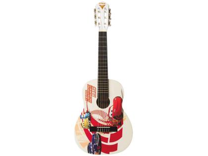 Imagem de Violão Infantil PHX Disney Cars Team Mac   - Branco