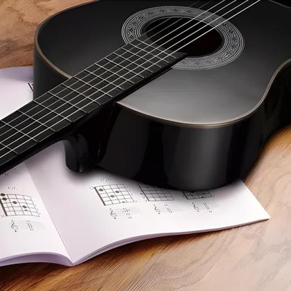 Imagem de Violão Musical Para Iniciantes Acústico Queen's