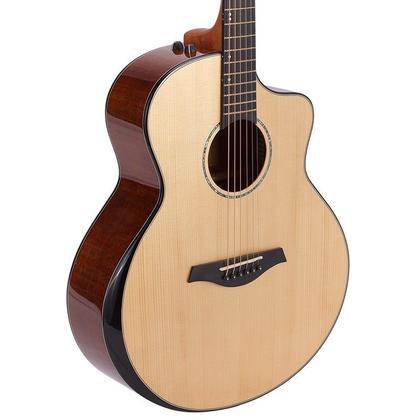 Imagem de Violao phx j.white mini jumbo anatomico ah-599 natural