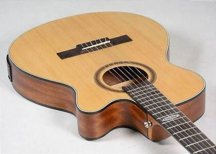 Imagem de Violão Strinberg Elétrico náilon Flat SL200 Natural Fosco