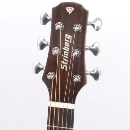 Imagem de Violao strinberg folk canhoto diamond dd1c natural satin