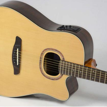 Imagem de Violão strinberg sd35c natural folk eletroacústico aço
