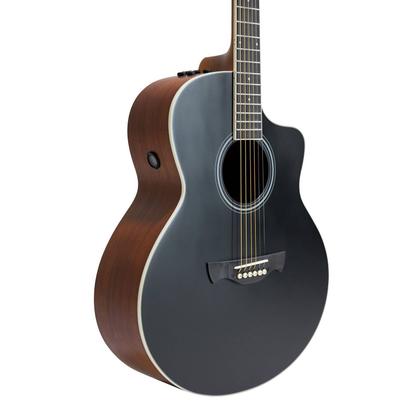 Imagem de Violao tagima jumbo folk cutaway hampton aço t/solid com bag