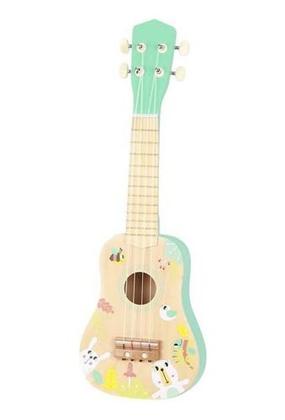Imagem de violão ukulele de madeira brinquedo infantil tooky toy