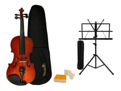Imagem de Violino 4/4 Vivace Mo44 Kit + Estante + Afinador Completo