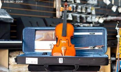 Violino Eagle Ve441 Profissional Completo 4/4 - Violino e Viola de Arco ...