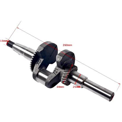 Imagem de Virabrequim Motores 6,5HP 7.0HP Eixo Reto Supreme Parts