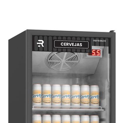 Imagem de Visa Cooler Cervejeiro Porta de Vidro -5,5 a 4 ºC 400L VCCE400PV 220V - Refrimate