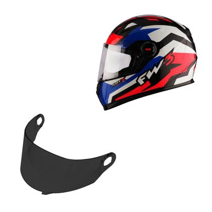 Imagem de Viseira Anti-risco Capacete LS2 FF358 FF396 Helt Strada FW3