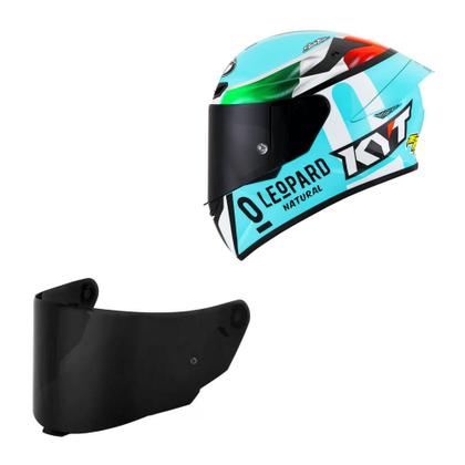 Imagem de Viseira Capacete KYT TT-Course Fumê Cristal Moto Original