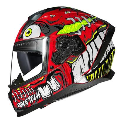 Imagem de Viseira Capacete Race Tech Volt Cristal